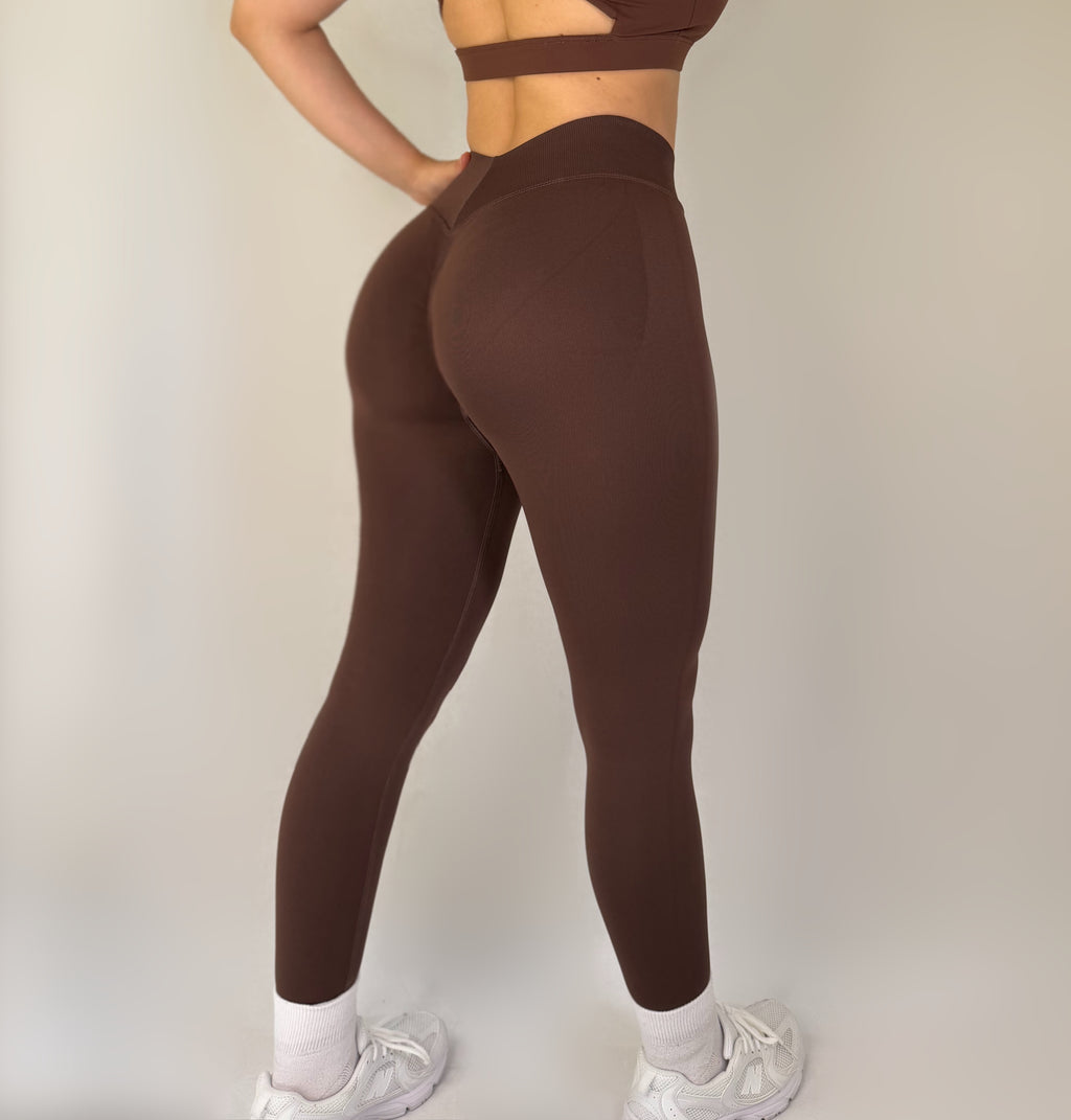 v-waist leggings