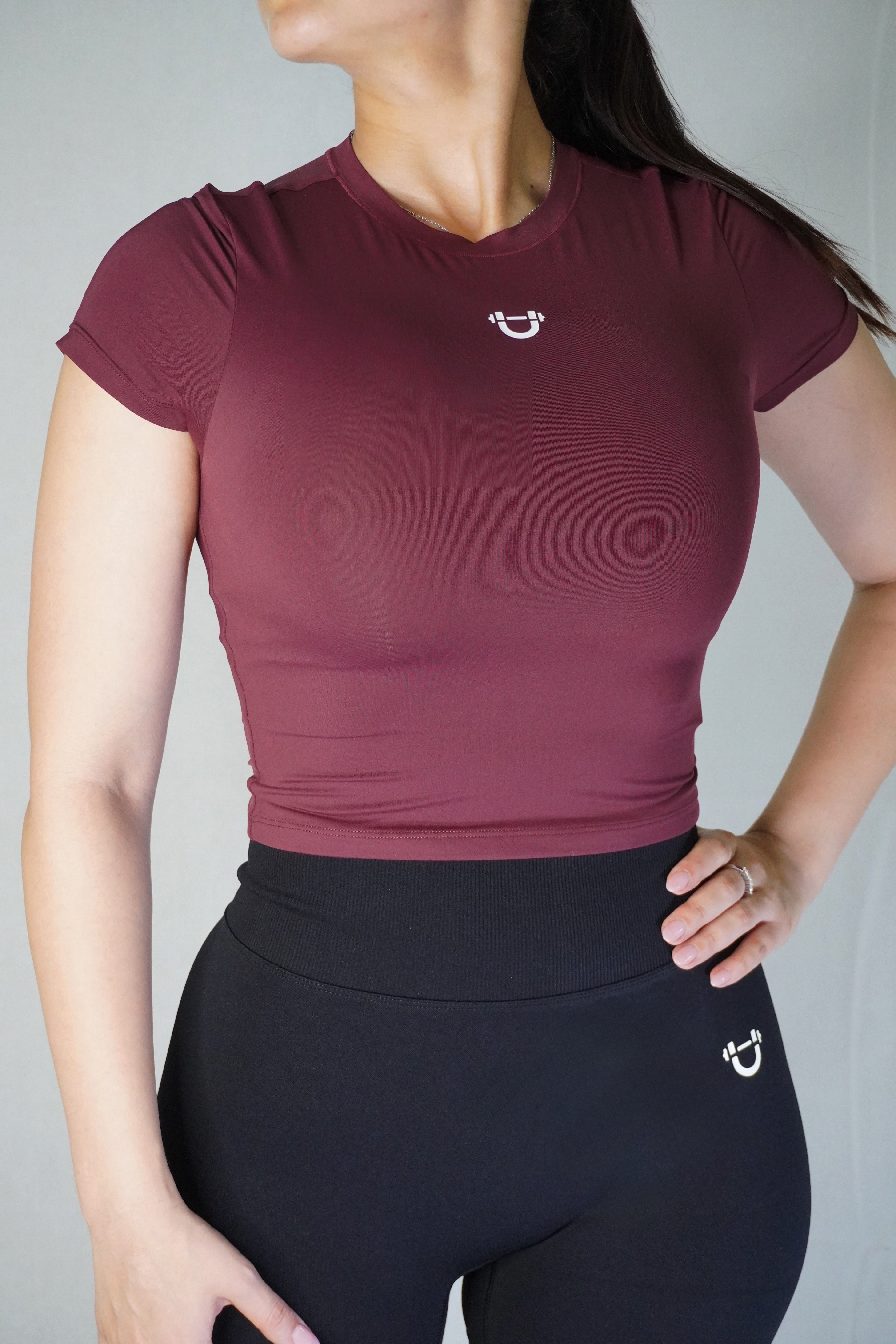 Cap-Sleeve Crop Top